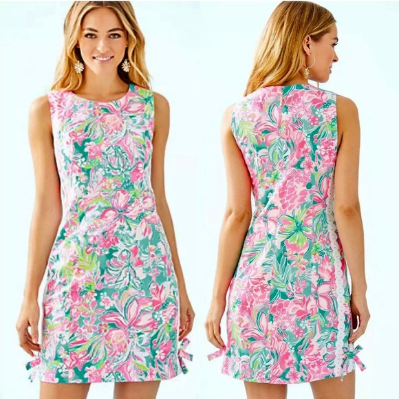 Lilly Pulitzer Dresses & Skirts - Lilly Pulitzer Mila Stretch Shift Hot on the Scene